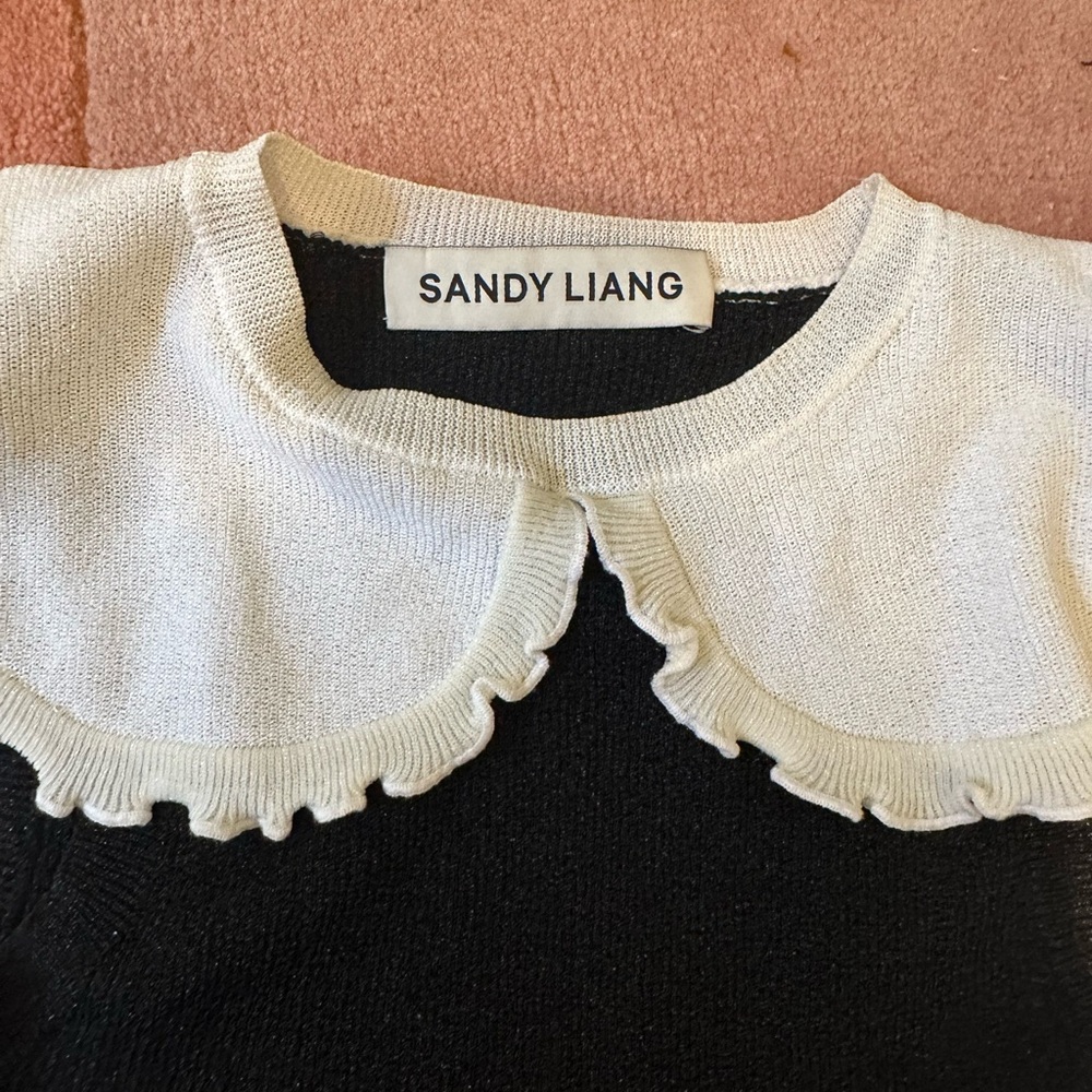 Sandy Liang Sailor Blouse